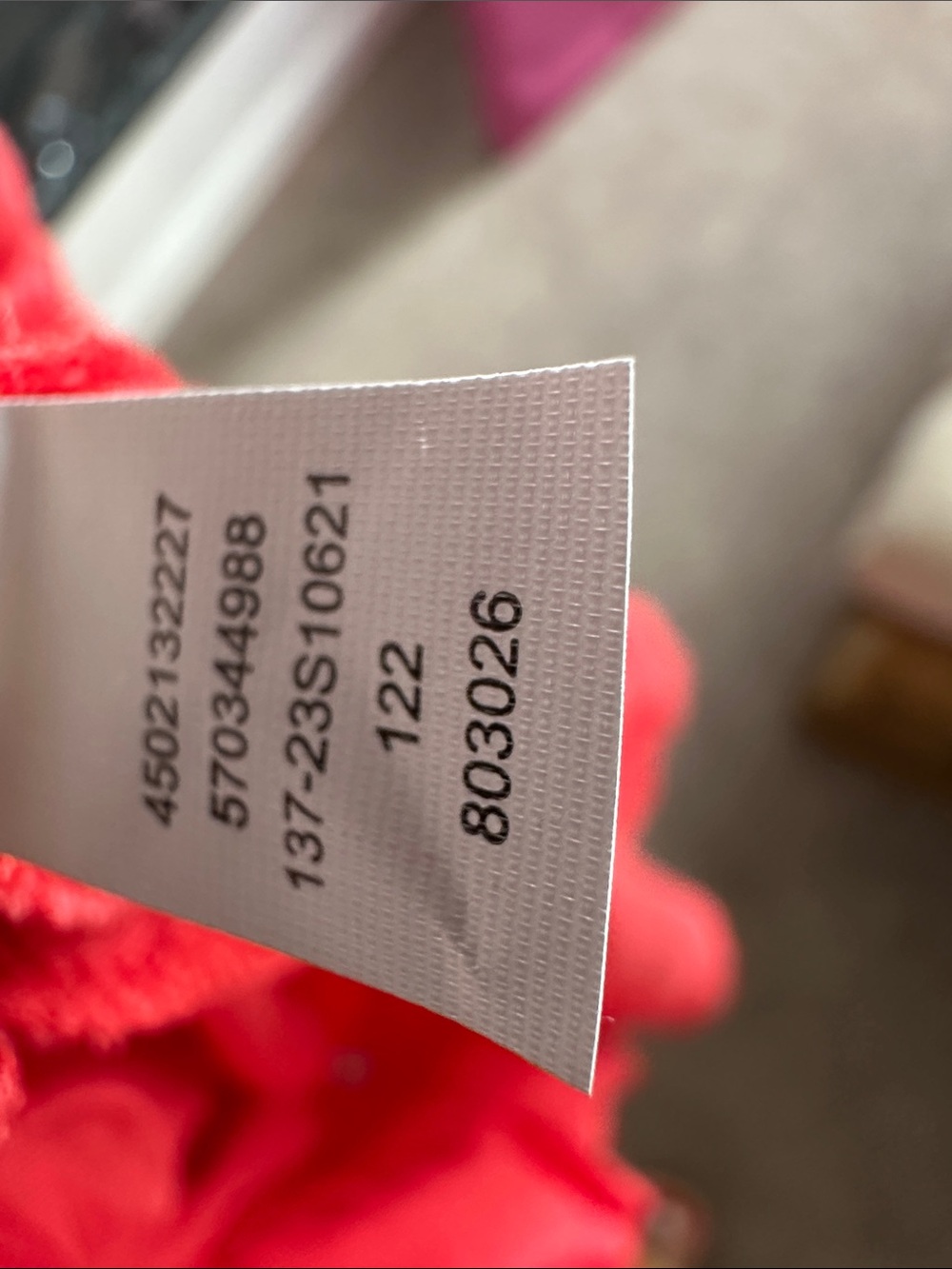 Soma Red Maxi Dress with Smocked Bodice - Picture 8 of 8